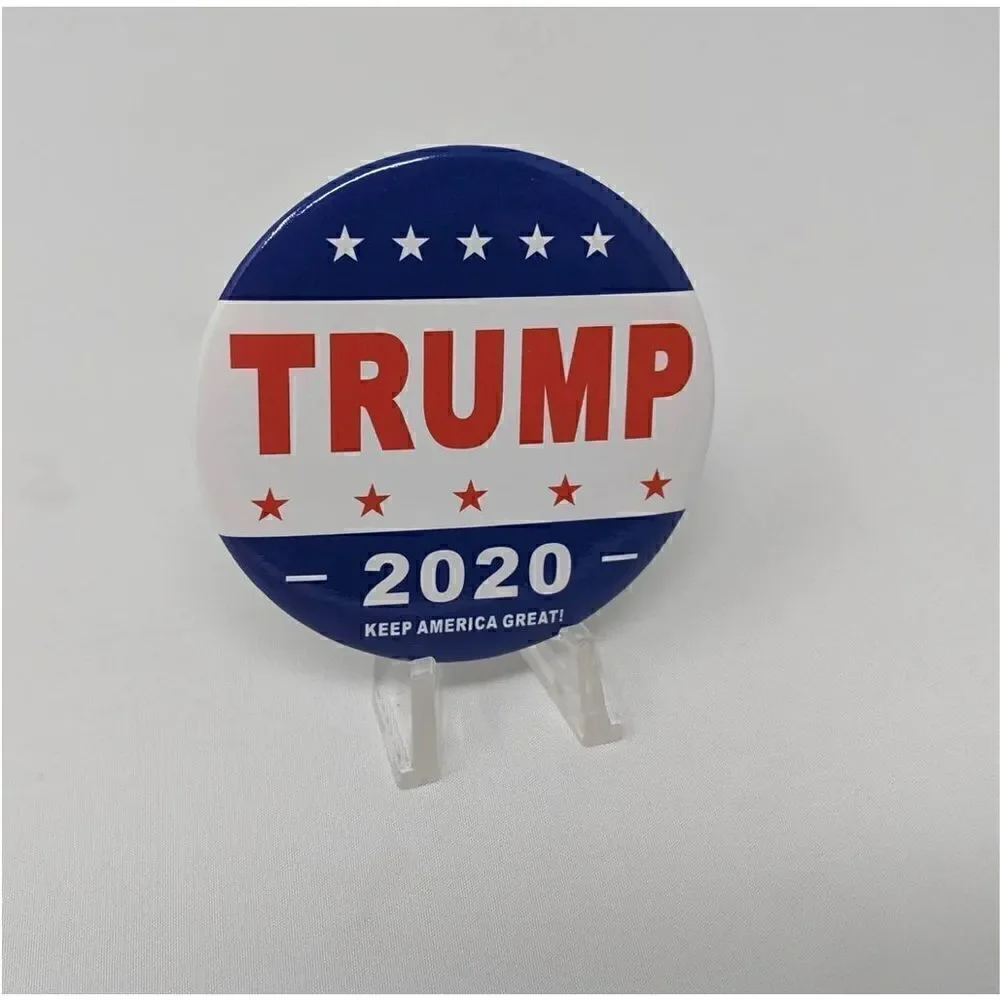 Classic TRUMP 2020 Button Collector’s Item for your Jacket Backpack Hat Vest NEW